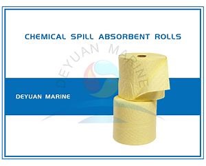 [Hot Item] 4mm Yellow Absorbent Rolls for Chemical Spill Cleanup