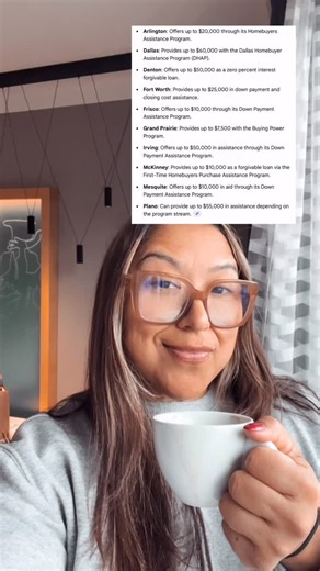 𝐌𝐞𝐥𝐯𝐚 𝐇𝐞𝐧𝐝𝐞𝐫𝐬𝐨𝐧-Realtor | 💰 Yes, this is REAL money for homebuyers in DFW Many cities in the Dallas–Fort Worth area offer down payment & closing cost assistance —... | Instagram