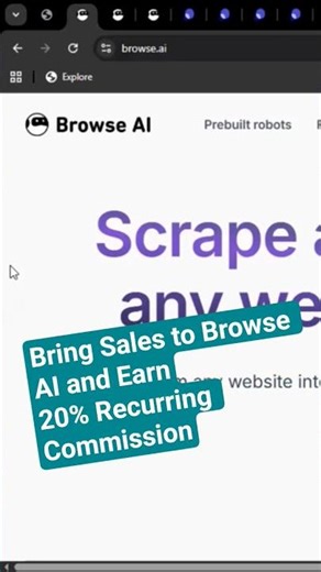 Browse AI Affiliate Program | Earn Money from browse.ai