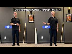 Shoulder Internal & External Range of Motion Test | Improve Shoulder Flexibility