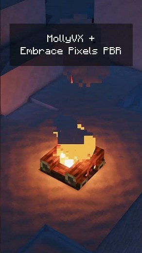 Using a PBR texture pack with shaders can look amazing! #minecraft #shaders #cinematic #texturepack