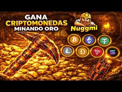 NUGGMI 🔥 EARN CRYPTOCURRENCY BY MINING GOLD (Play To Earn Idle) How Does It Work?