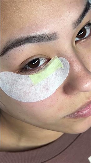 Best Under Eye Taping Method for Lash Extensions | Lash Artist Tutorial