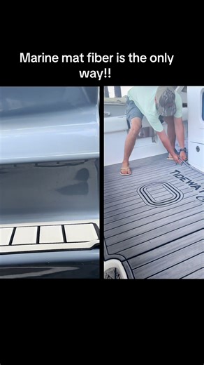 Marine Mat Fiber Backing: Durable Marine Flooring Solution