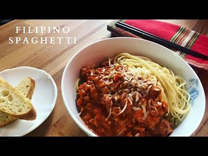 Filipino Spaghetti | ASMR | Easy Pinoy Spaghetti Recipe