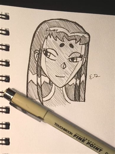 How to Draw Starfire (Easy Tutorial)