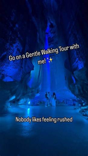 7.2K views · 126 reactions | Slowing down 欄 the Gentle Walking Tour 朗 Skip the crowds and take your time on this early-morning tour! Learn more ➡️ https://bit.ly/3X9FVL0 | Ruby Falls | Facebook