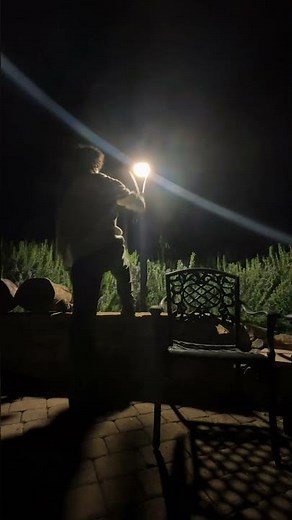 30W Solar LED Post Top Light ☀️ Off-Grid Area Lighting Demo | Parking Lot & Pathway Solar Light