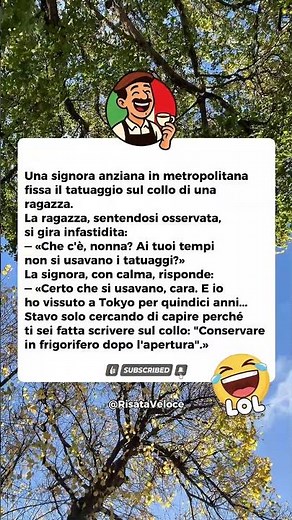 😹 Nonna, che c'è? #barzellette #divertente #umorismo #risate #scherzo #shorts #youtube