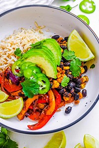 Vegetarian Fajita Bowl