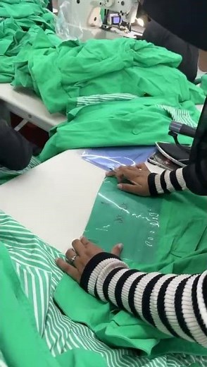 Button marking x3 she is working hard &Talent #sewing #sewinghacks #sewingtutorial