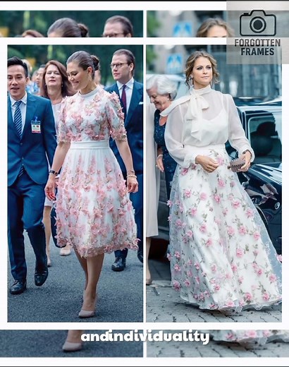 8.3K views · 193 reactions | A stunning look at Swedish royal elegance! Queen Silvia, Crown Princess Victoria, Princess Madeleine and Princess Sofia have all worn beautifully similar outfits in different royal moments — proving that coordinated fashion can be both classic and unique. #fyp #explorepage #fblifestyle #engagement | Forgotten Frames | Facebook