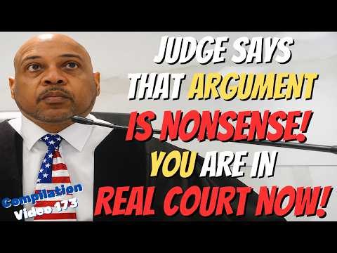 Judge SHUTS DOWN Copyrighted Name DEFENSE By Sovereign Citizen In Court