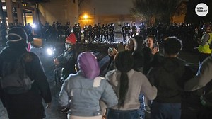 35K views · 16 reactions | Protests broke out in Brooklyn Center, Minnesota where the family of 20-year-old Daunte Wright say he was shot by police. https://bit.ly/3ggX8hd | USA TODAY Video | Facebook