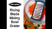Microplane: Mixing Bowl Extra Coarse Grater Video | WebstaurantStore