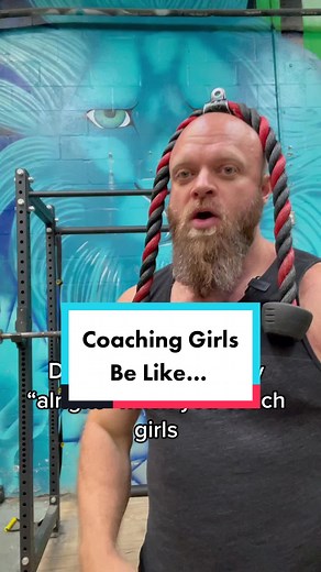 My beard didn’t used to have gray in it. Coaching ain for the faint of heart #forthegirls #girlswholift #fitnessmodel #girlpower #girlswholiftheavy #fittok #bodybuilding #coach #athlete