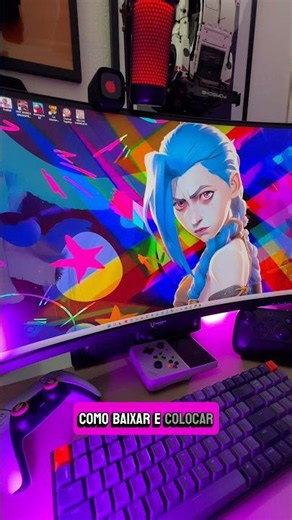 Como colocar papel de parede animado no seu PC.