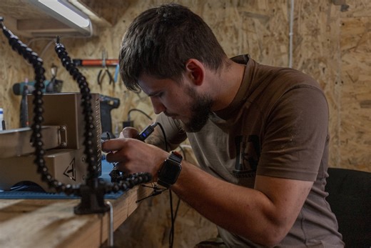 To protect soldiers, Ukraine uses remote-controlled vehicles for dangerous missions