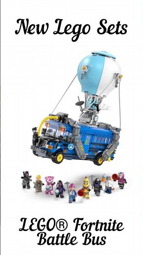 New LEGO® Fortnite Battle Bus Set