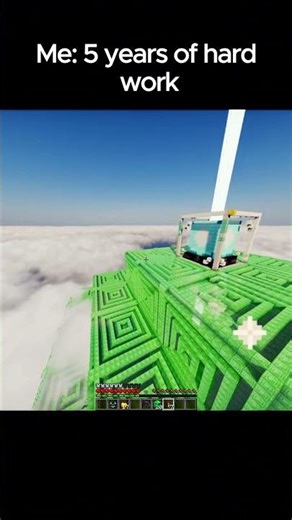 Biggest Beacone in the world .. #shorts #minecraft #minecraftmemes #shortsfeed #minecraftshorts