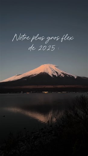 Fujisan, toujours un spectacle magnifique 🥹 #japon #fujisan #yamanakako #sunrise