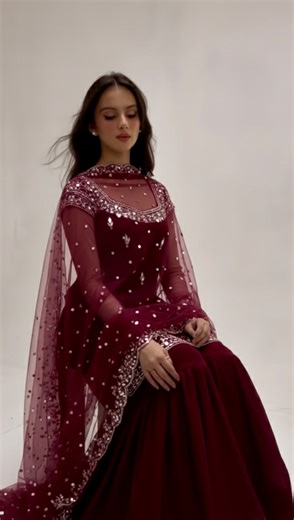 LXM on Instagram: "The bestseller gharara back again - now available to customise in different colors & fabrics of your choice 🤍 Because here at LXM we want to make a piece created only for you! • Direct message to inquire & order"