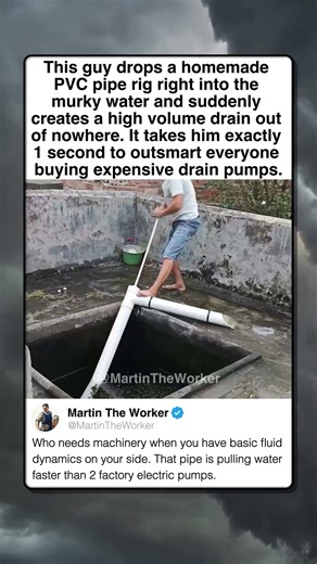 GENIUS PVC TRICK DRAINS TANK FAST