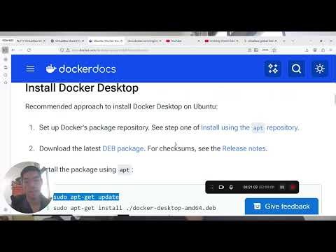 How to install docker and docker compose at ubuntu
