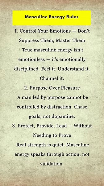 The 3 Rules of ALPHA MALE Mindset Every Man Should Know