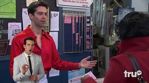 If Michael doesn't like his outfit, he'll change it... in about 2.3 seconds. Go behind the scenes at the dry cleaners in a new INSIDE CARBONARO tonight at 10:30/9:30c, right after a brand-new CARBONARO EFFECT at 10/9c on truTV! #CarbonaroEffect | The Carbonaro Effect