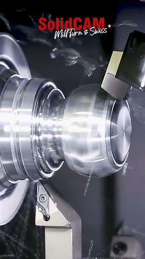191K views · 686 reactions | Impressive SolidCAM CNC Turning...