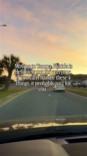 If you cannot handle these four things, Florida probably is not for you. When I talk to people moving here there’s definitely a sense of excitement, sometimes I have to bring them to reality. Because on paper it sounds amazing. The sunshine. The lifestyle. Being near the water. No state income tax. But living here full time is very different than visiting for a week. Some people move here and absolutely love it. Others realize pretty quickly that it’s not what they expected. That is why I always