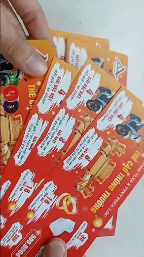 In thẻ cào trúng thưởng bảo mật cao - In Tân Hoa Mai #intanhoamai #inthecaotrungthuong