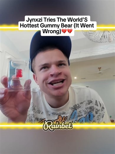 Jynxzi Tries The World's Hottest Gummy Bear