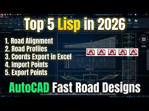 Fast Track Your Roads Design 5 Lisp Commands You Need to Know in 2026