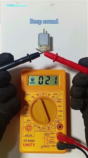 STOP Throwing Away DC Motors ! Test with a Multimeter in Seconds 😳