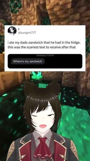 WHERES MY SANDWICH #vtuber #envtuber #drama #twitch #anime #memes #vtuberclips #reddit #gaming #aaaa