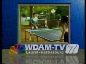 WDAM Station ID 1990-91 "WDAM The Place to Be!"