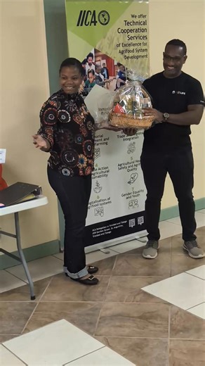 4.4K views · 67 reactions | President of the Rice Farmer Producers Co-operative Society of Moruga making a presentation to Novo food processors. At IICA Rice Farmers Training in Marac Community Centre | Francis Paul | Facebook