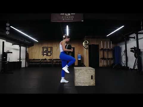 Sandbag Alternating Step Ups