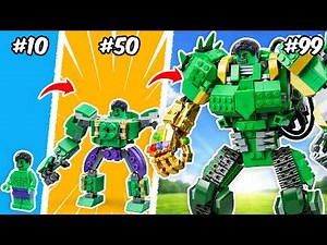 I Built Upgrade LEGO Marvel Hulk Mech Armor | ROBO Bricks Channel