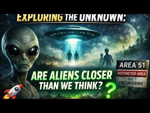 "Exploring the unknown: Are aliens closer than we think?"