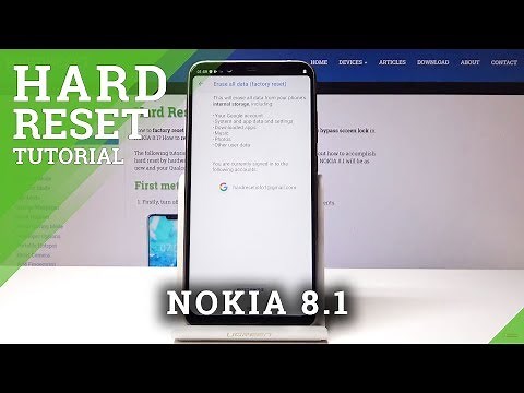 HARD RESET NOKIA 8.1 – Factory Reset Data in NOKIA