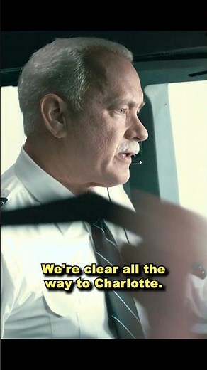 sully looked totally relaxed and cheerful at work on the day of the emergency landing! #movie