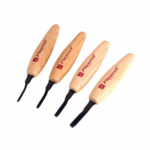 Buy Flexcut Deep U-Gouge Micro Tool Set - MT500 at Woodcraft