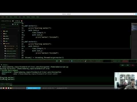 How to Create a Deadlock in Python Threads