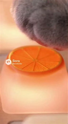 This Cat’s Purring on a Jelly Keyboard is Addictive 🐾 ASMR