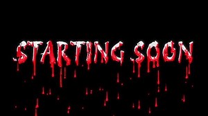 Starting Soon Text Dripping Blood On Stock Footage Video (100% Royalty-free) 3500128847 | Shutterstock