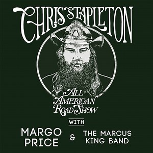 Tickets are now on sale for the All-American Road Show with special guests Margo Price and The Marcus King Band at Bethel Woods Center for the Arts on Friday, July 26, 2019. | Chris Stapleton