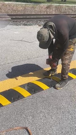 Speed Bump Installation